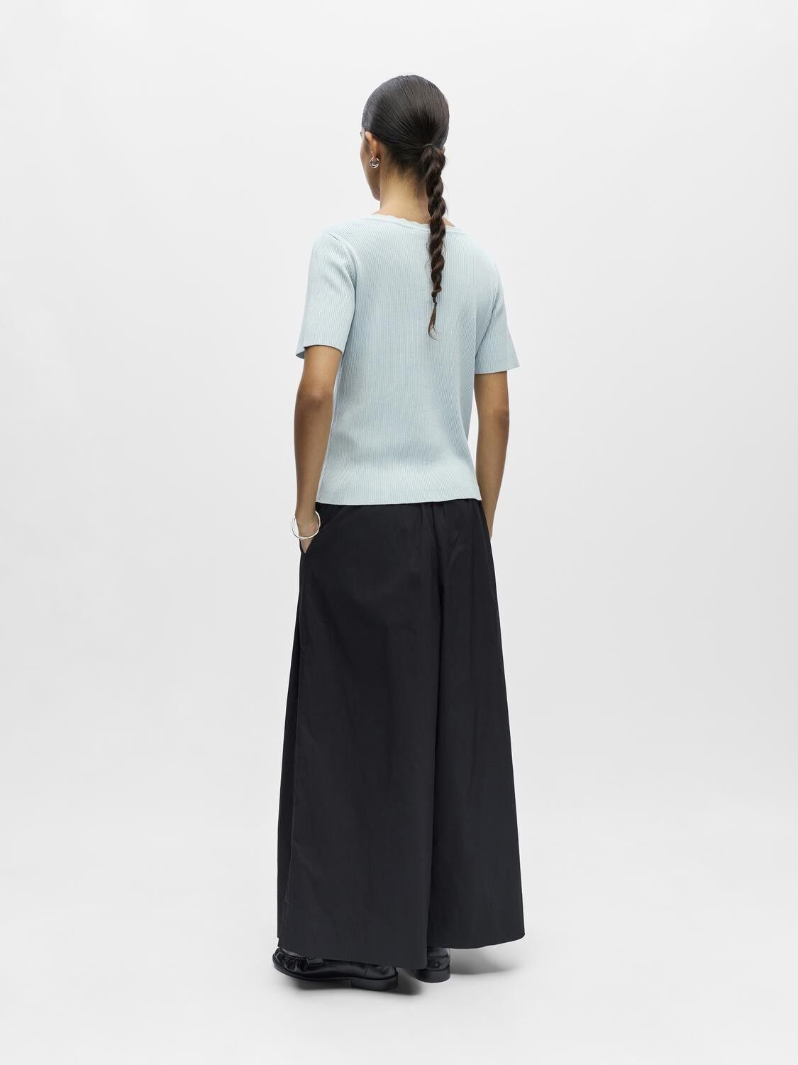 Objkelly S/S Re V-Neck Cardigan Noos