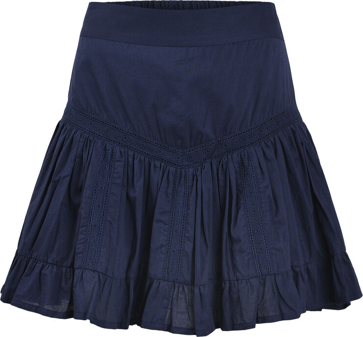 Short wide skirt