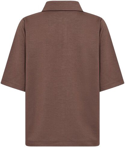 SC-BANU 290 Bluse M&oslash;rk brun