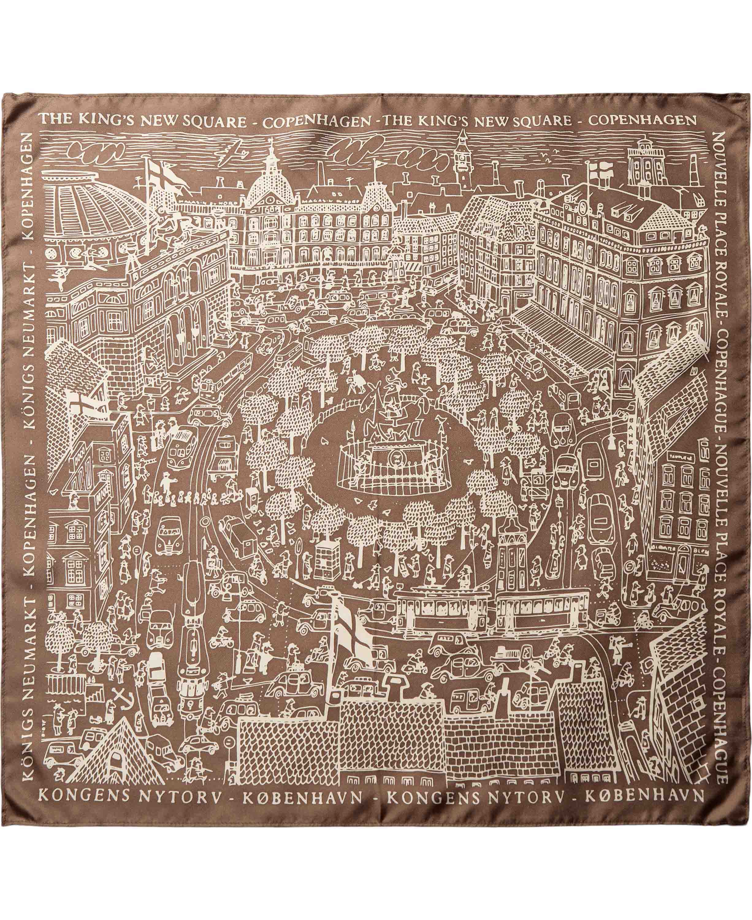 Magasin Iconic Scarf 53x53cm - 100% Silke