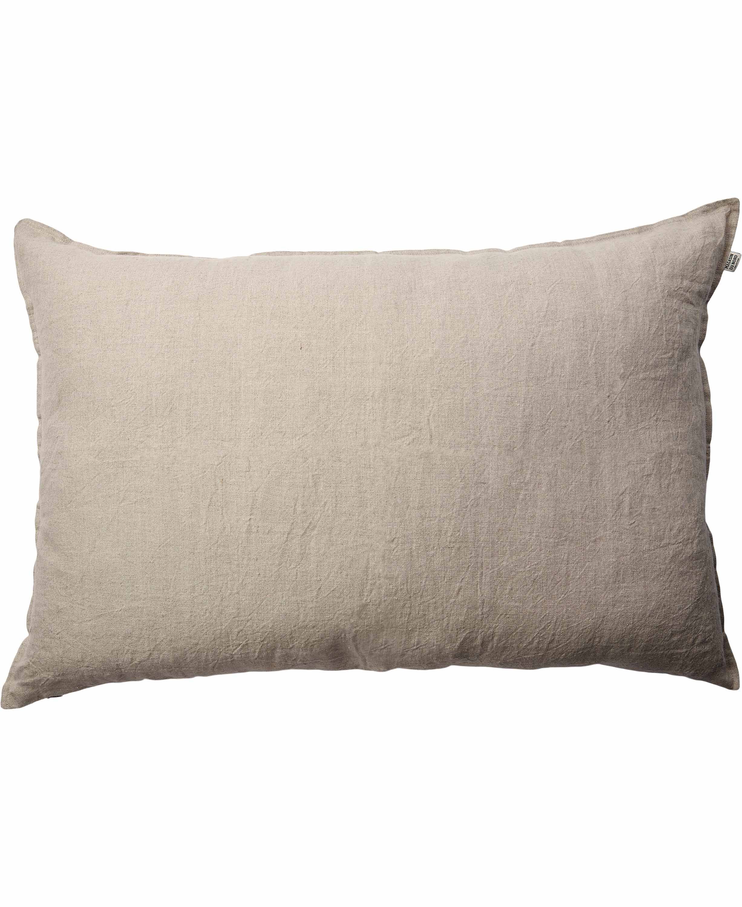 H&oslash;r vasket pude 60x90 Natural