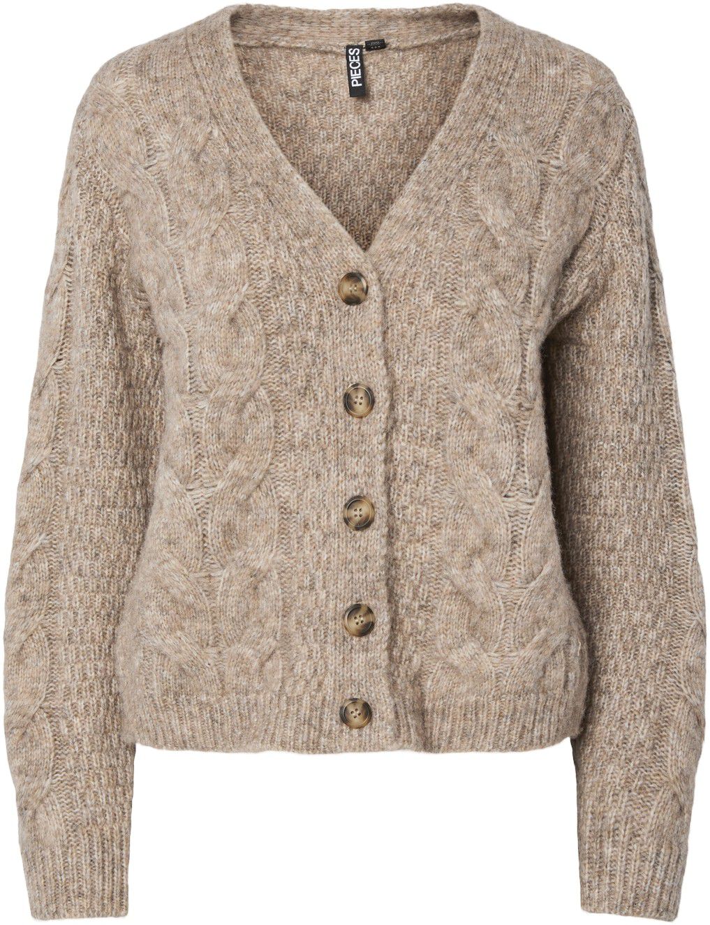Pcnina Ls V-Neck Knit Cardigan Noos Bc