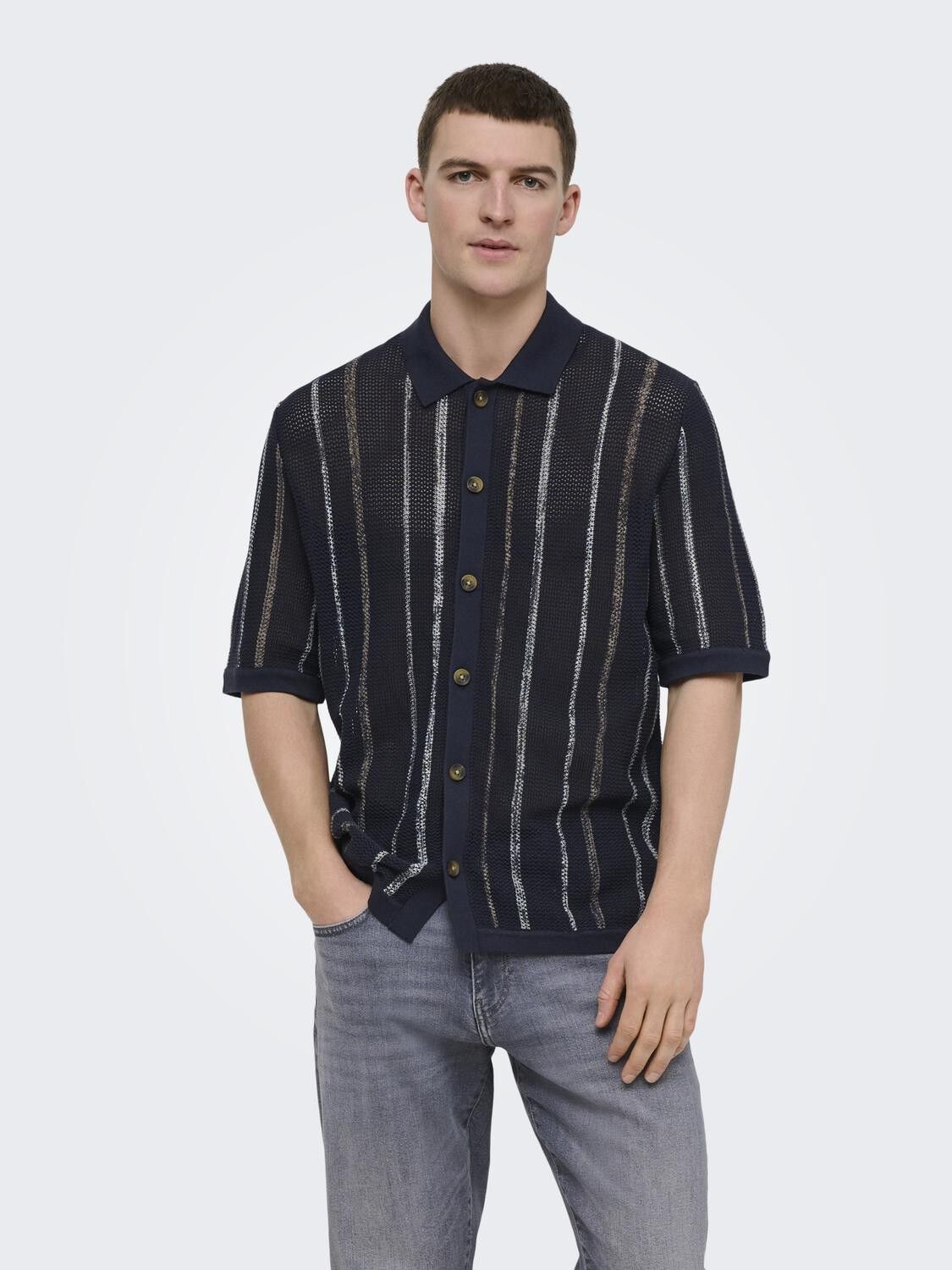 Onstobby Life Rlx  Ss Shirt Knit Noos