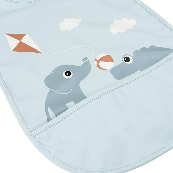 Hagesmæk m/Velcro Playground Blå