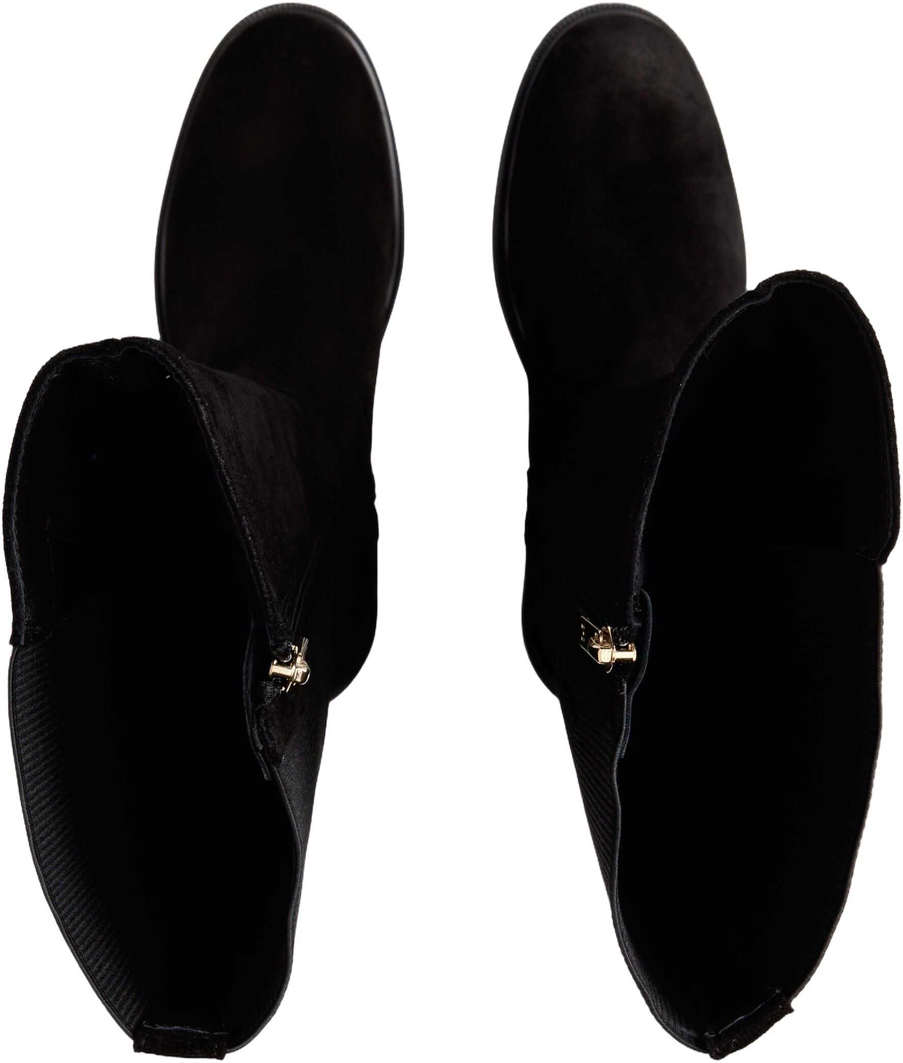Enamel Flag Suede High Chelsea Boots