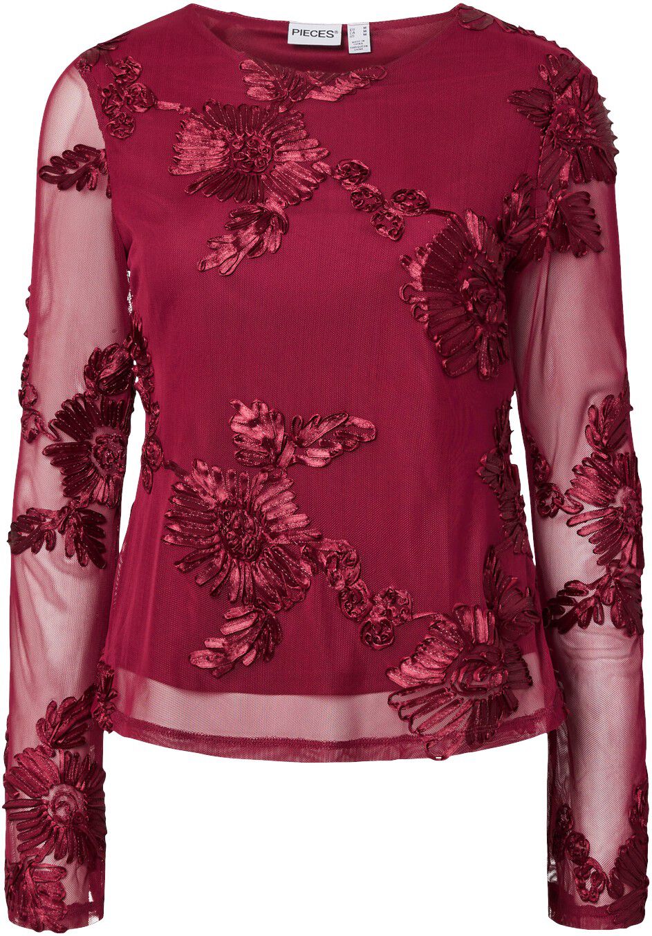 PCOFFIA LS BOATNECK TOP JRS D2D