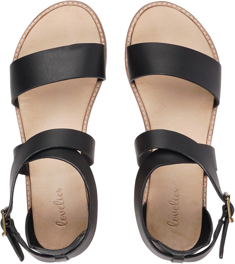 ALBERGO - LEATHER SANDAL W/ HEEL COVER