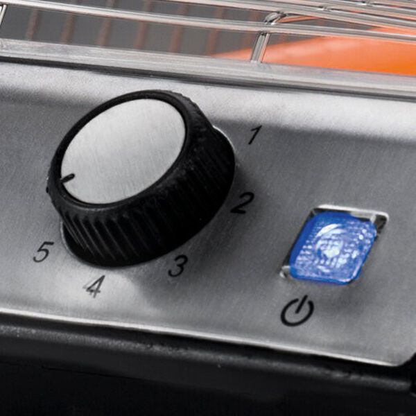 Inox Horizon Flad Brødrister Rustfrit Stål