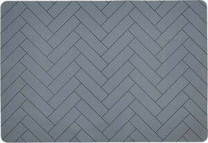 Spisebrikke 33x48 Tiles China blue Silikon