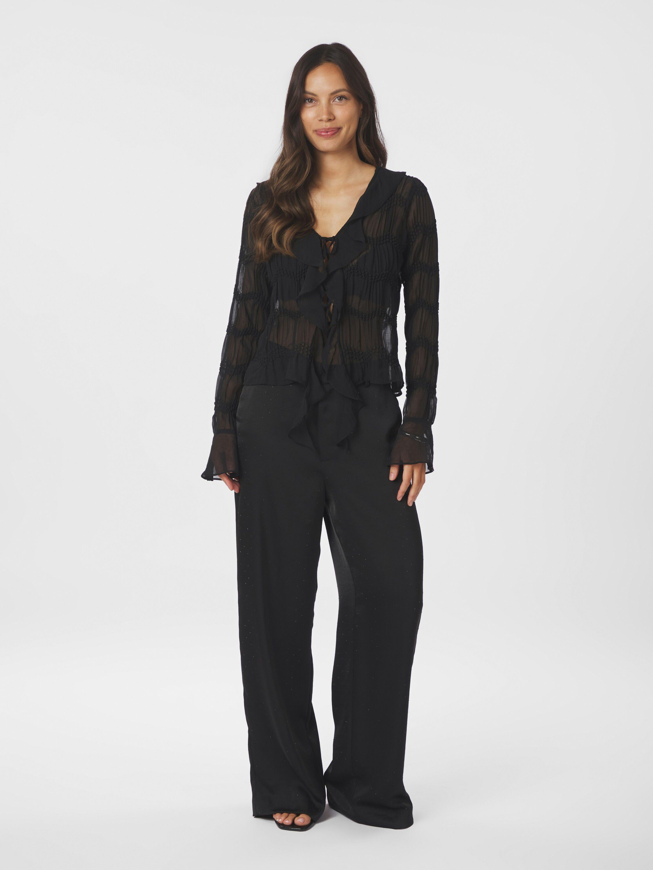 Anika Crepe Chiffon Blouse