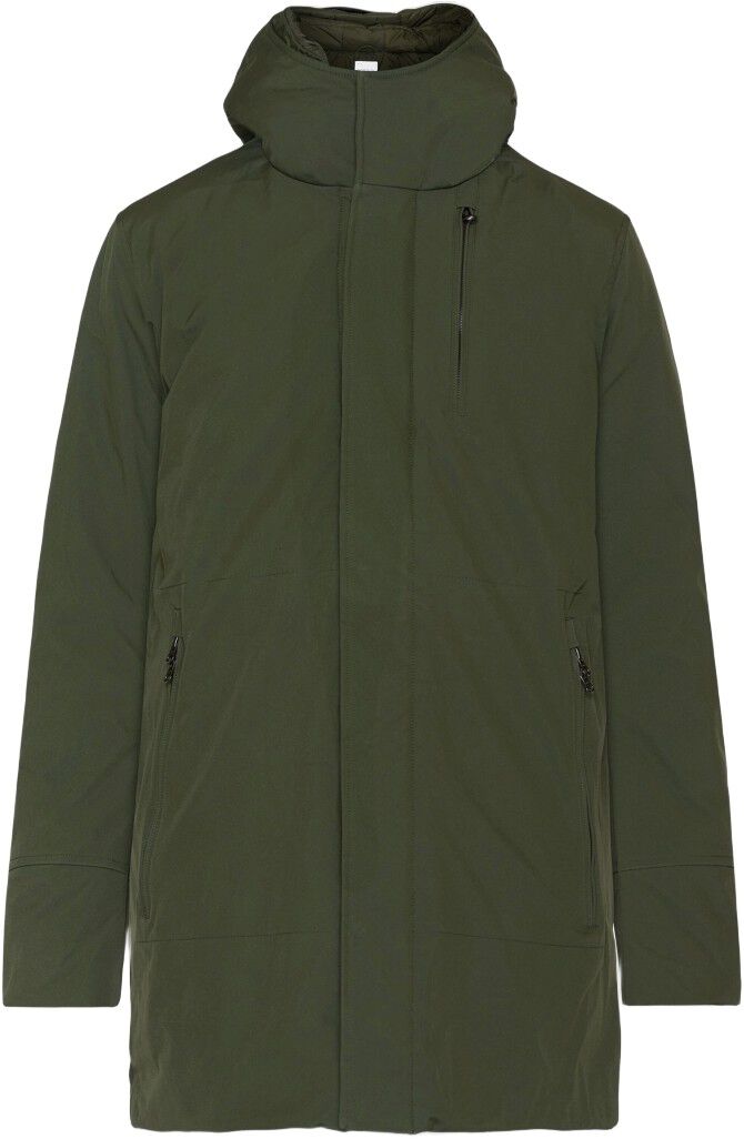 Long soft shell jacket CLIMATE SHELL - GRS/Vegan