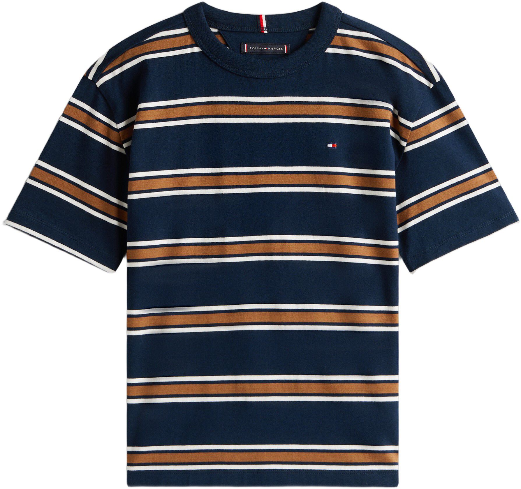 COTTON STRIPE TEE SS
