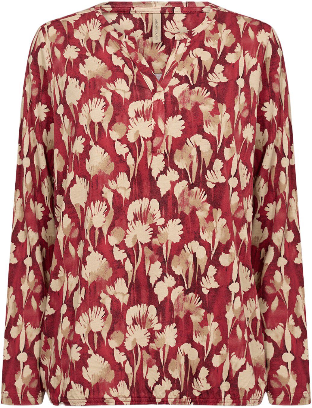 SC-FELICITY AOP 525 Bluse R&oslash;d