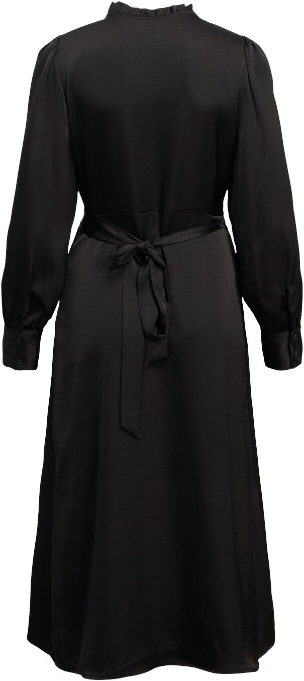 OBJCHILLI L/S WRAP DRESS DIV