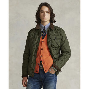 Water-Repellent Quilted Jacket