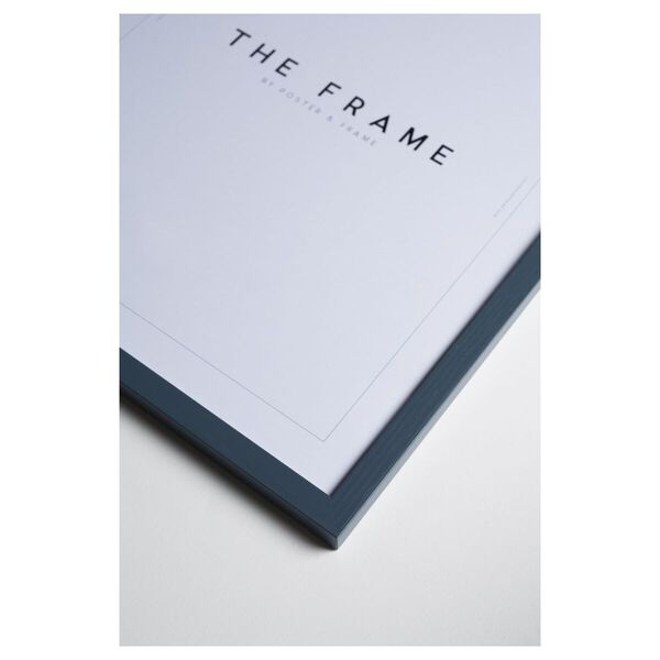 Poster&Frame - Indian Teal Wood 30x40cm