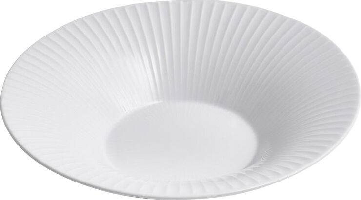 Hammershøi dyb tallerken 26 cm. hvid