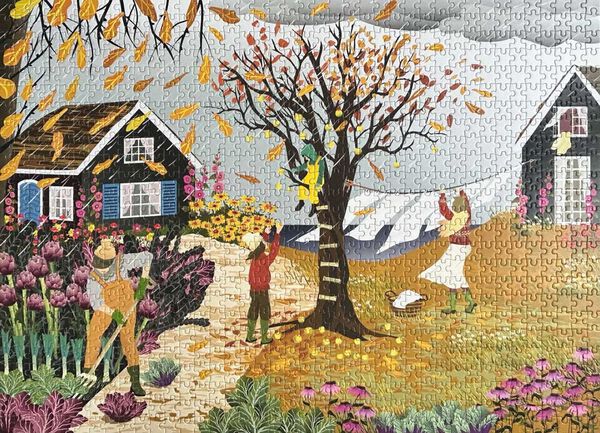 HERE COMES THE RAIN - puslespil med 1000 brikker