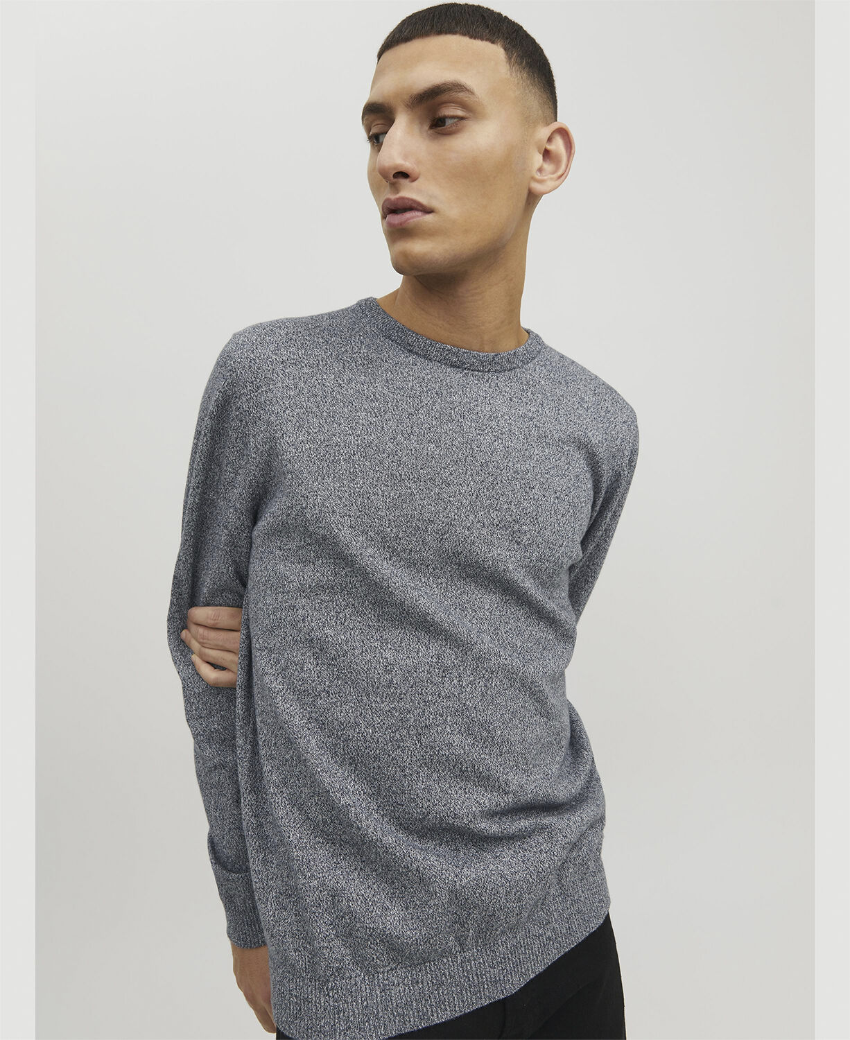 JJEBASIC KNIT CREW NECK NOOS