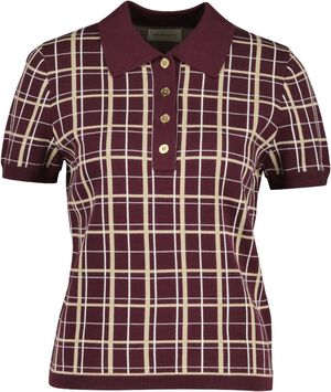 CHECKED KNIT RUGGER SS