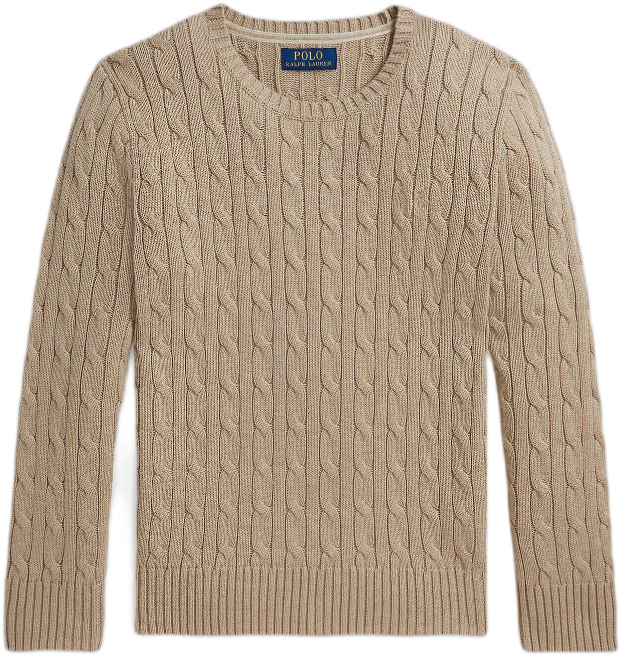 Cable-Knit Cotton Sweater