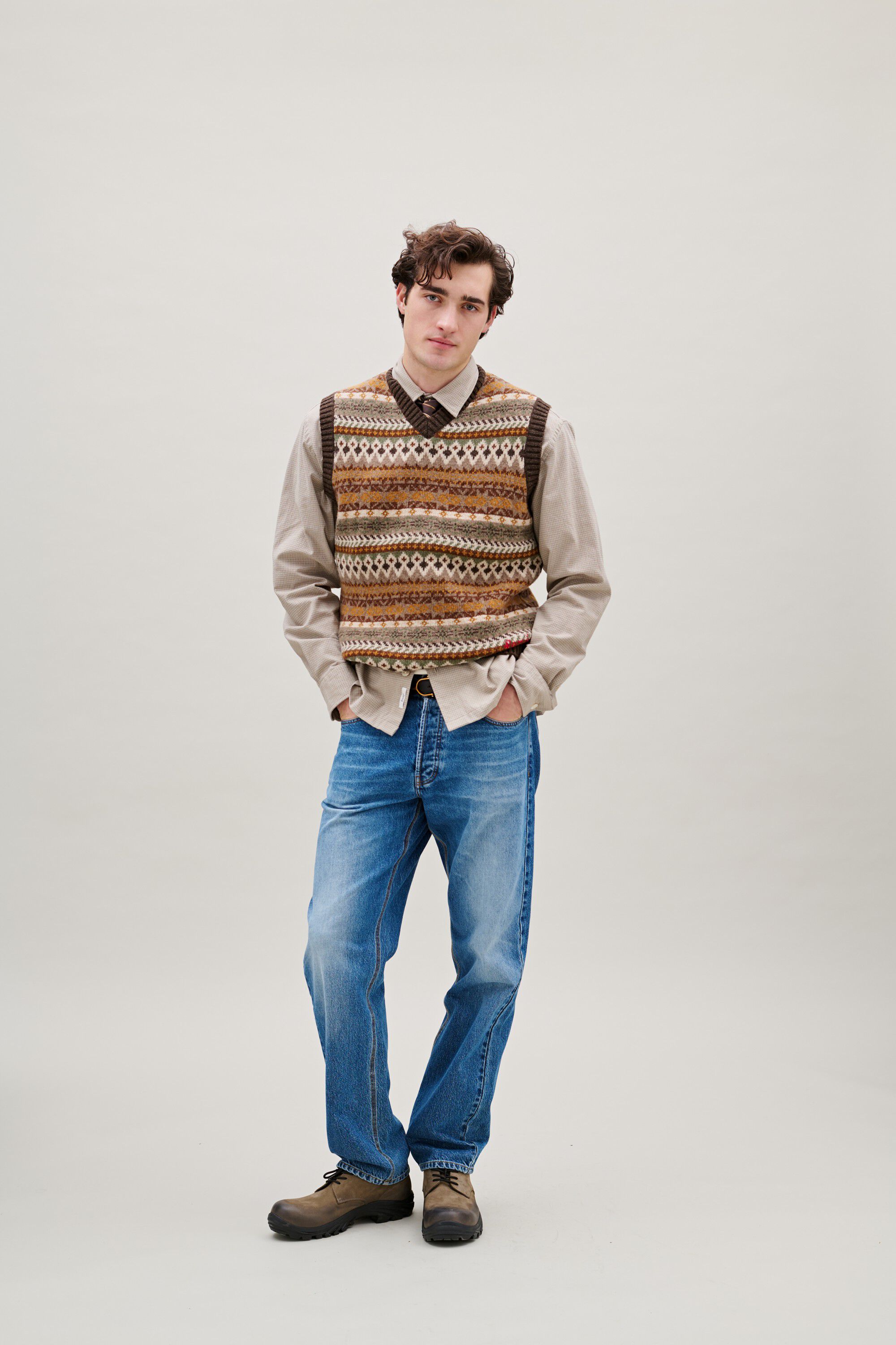 FAIRISLE LAMBSWOOL VEST