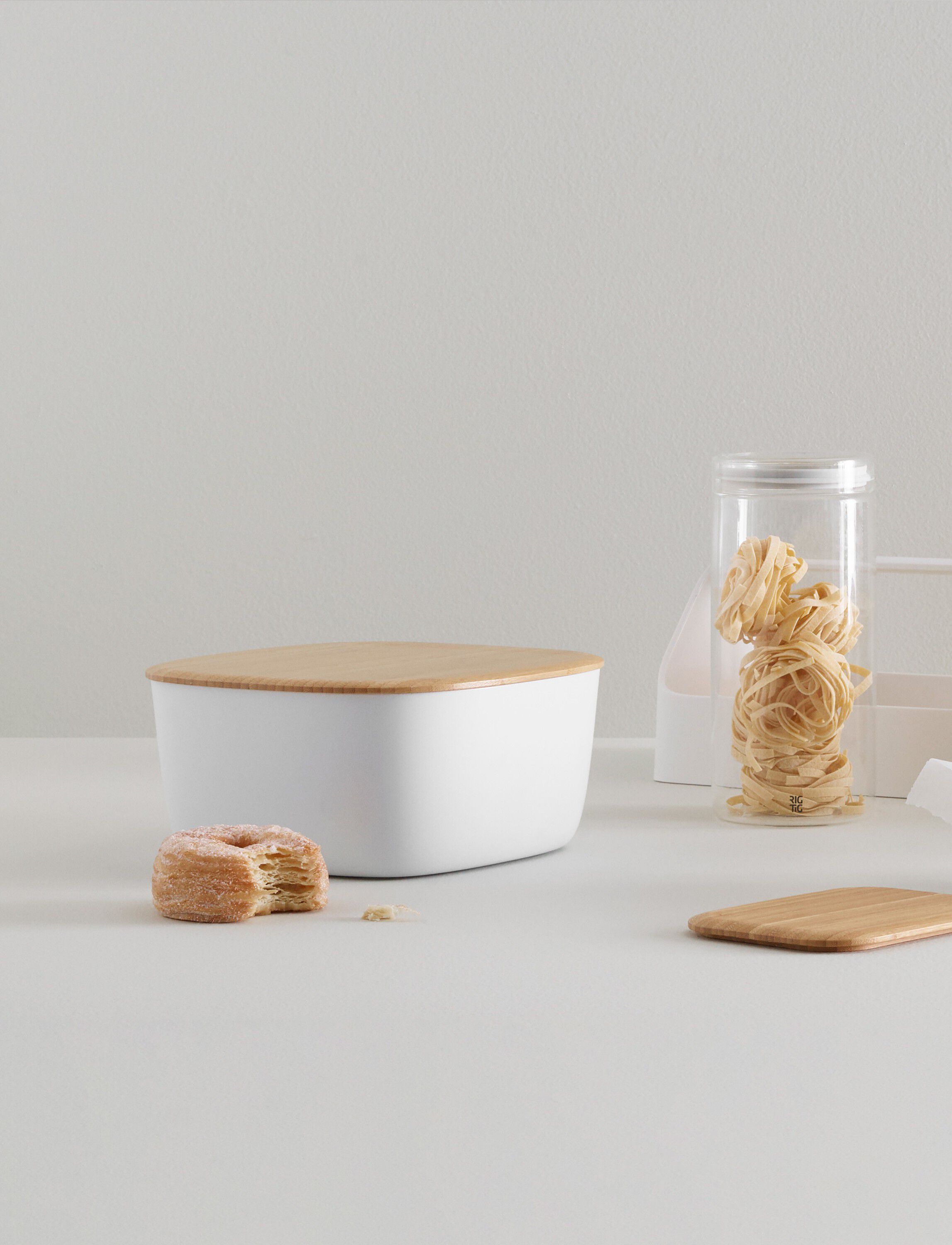 BOX-IT br&oslash;dboks L 23 cm white