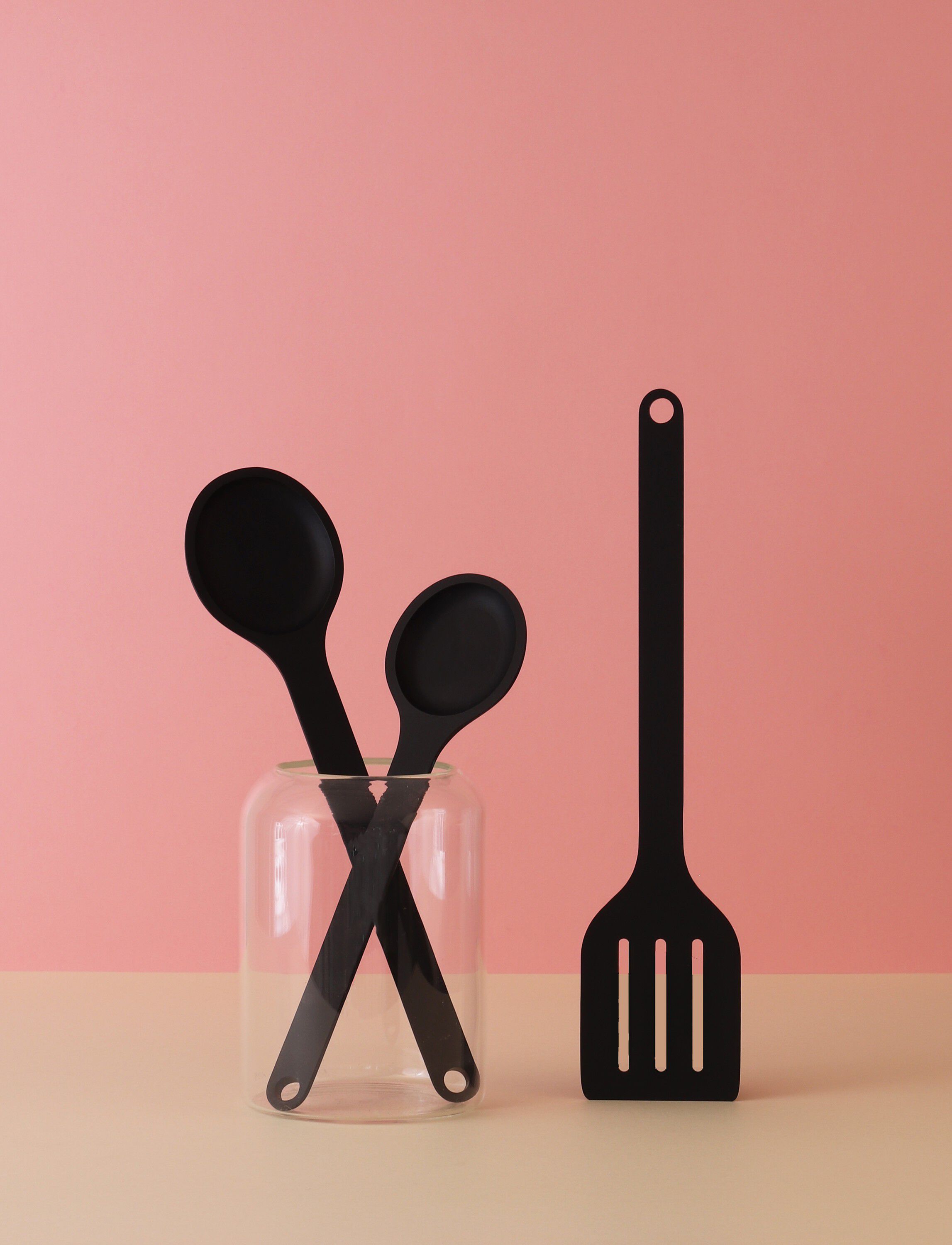 STIR-IT stekespade H 32 cm black