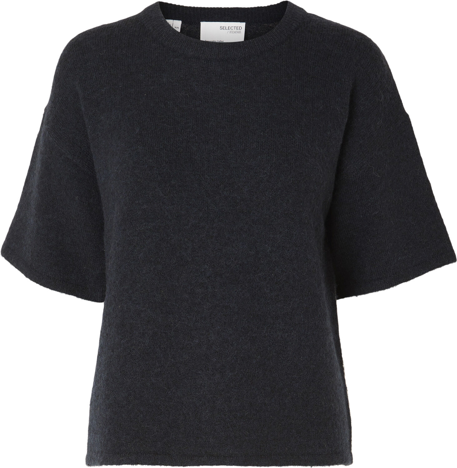 WOOL KNIT O-NECK
