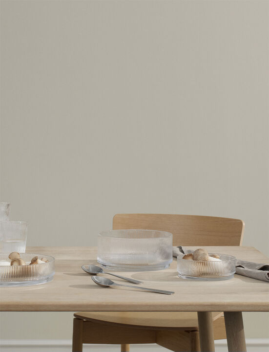 Pilastro serveringsbolle Ø 21 cm clear