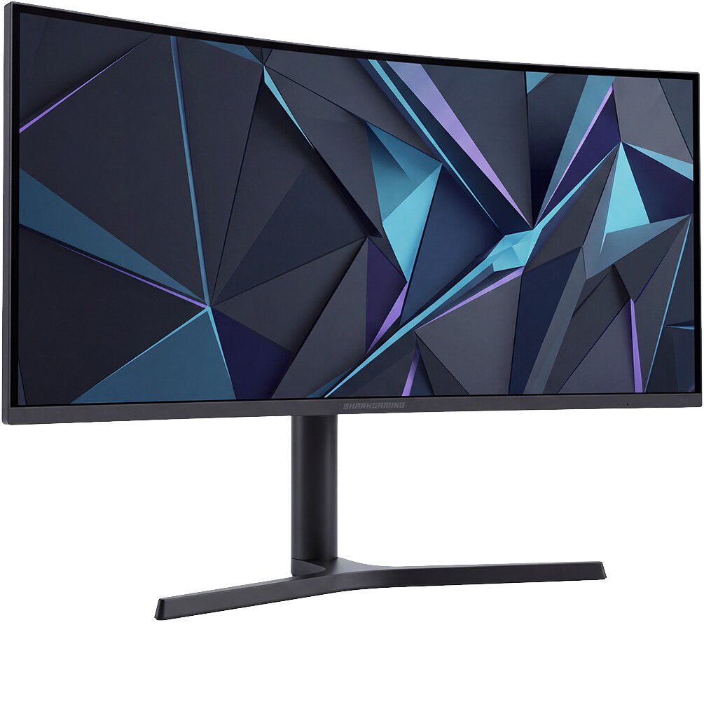 SharkGaming 34" 1440p 180Hz Sk&aelig;rm