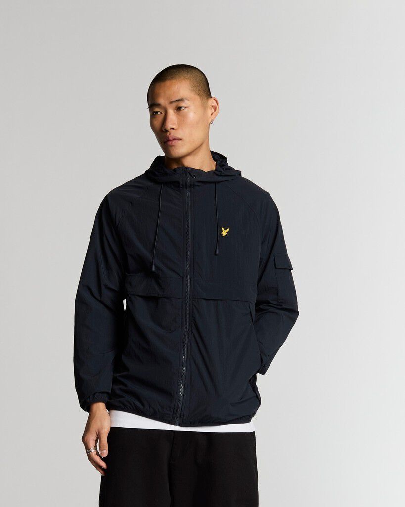 Hooded Windbreaker Jacket