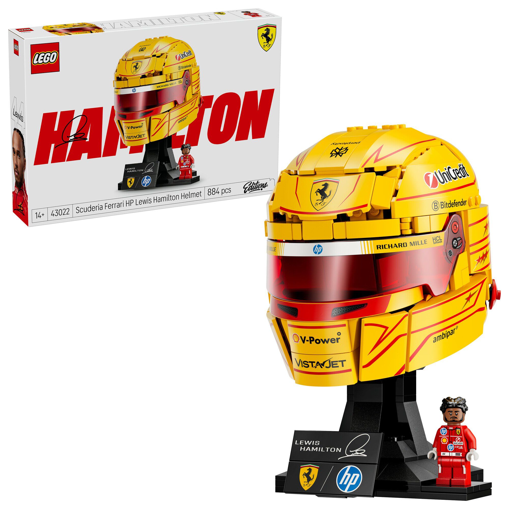 Scuderia Ferrari HP Lewis Hamilton-hjelm 43022