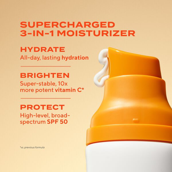 SUPERACTIVE SPF 50 MOISTURIZER: BRIGHTENING 50 ML