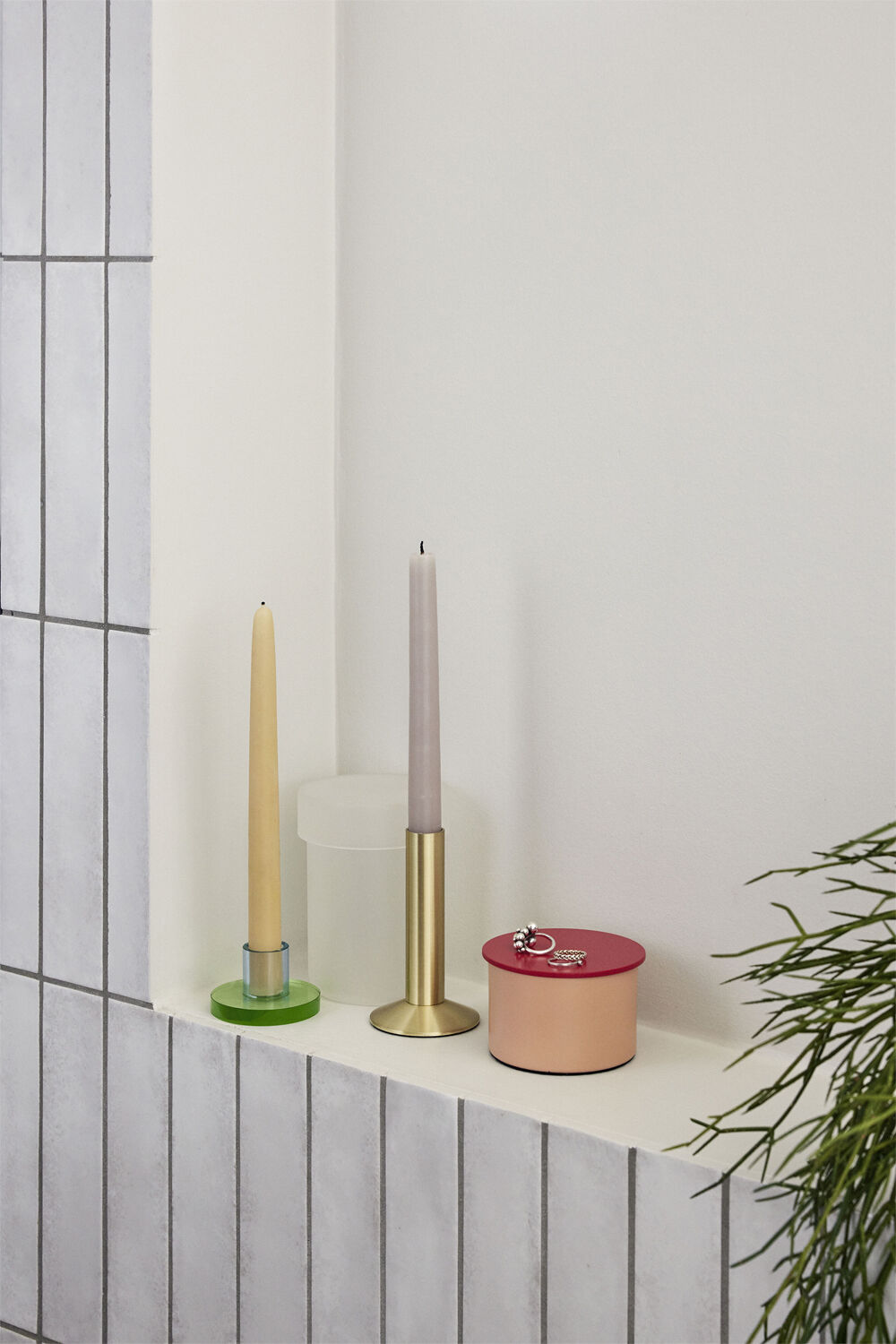 Astra Lysestage Small Bl&aring;/Gr&oslash;n