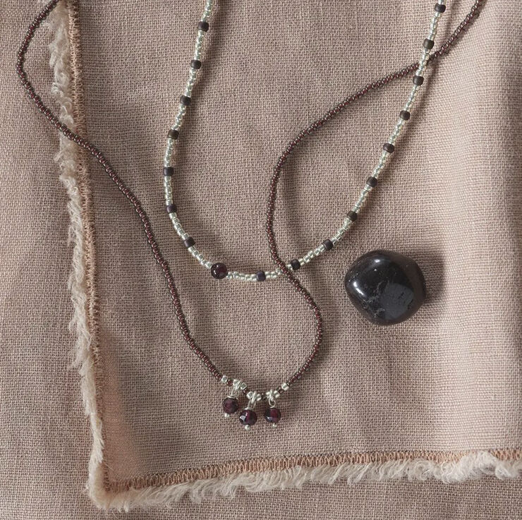Empathy Garnet Necklace SC