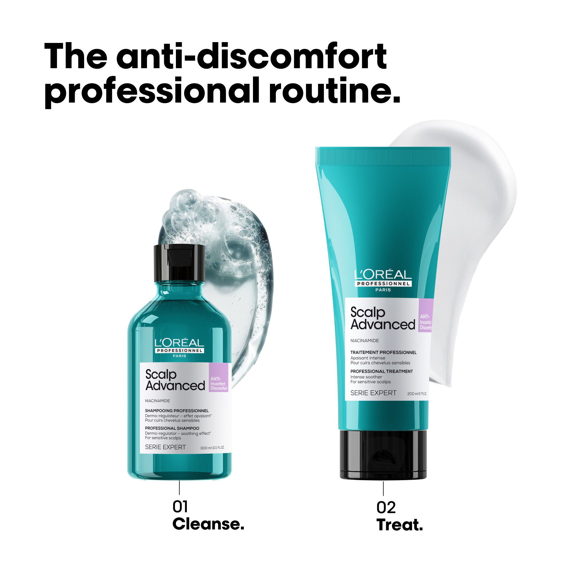 L'Or&eacute;al Professionnel Scalp Advanced Anti-Discomfort Shampoo 500ml