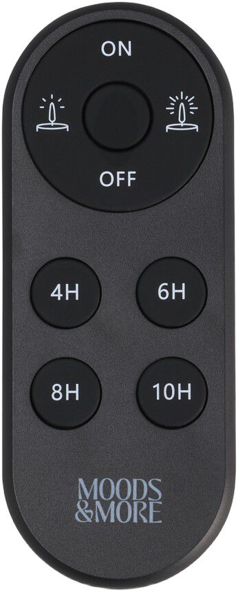 Moods & More - Remote Control, Oval, Black, 40x100x13 mm
