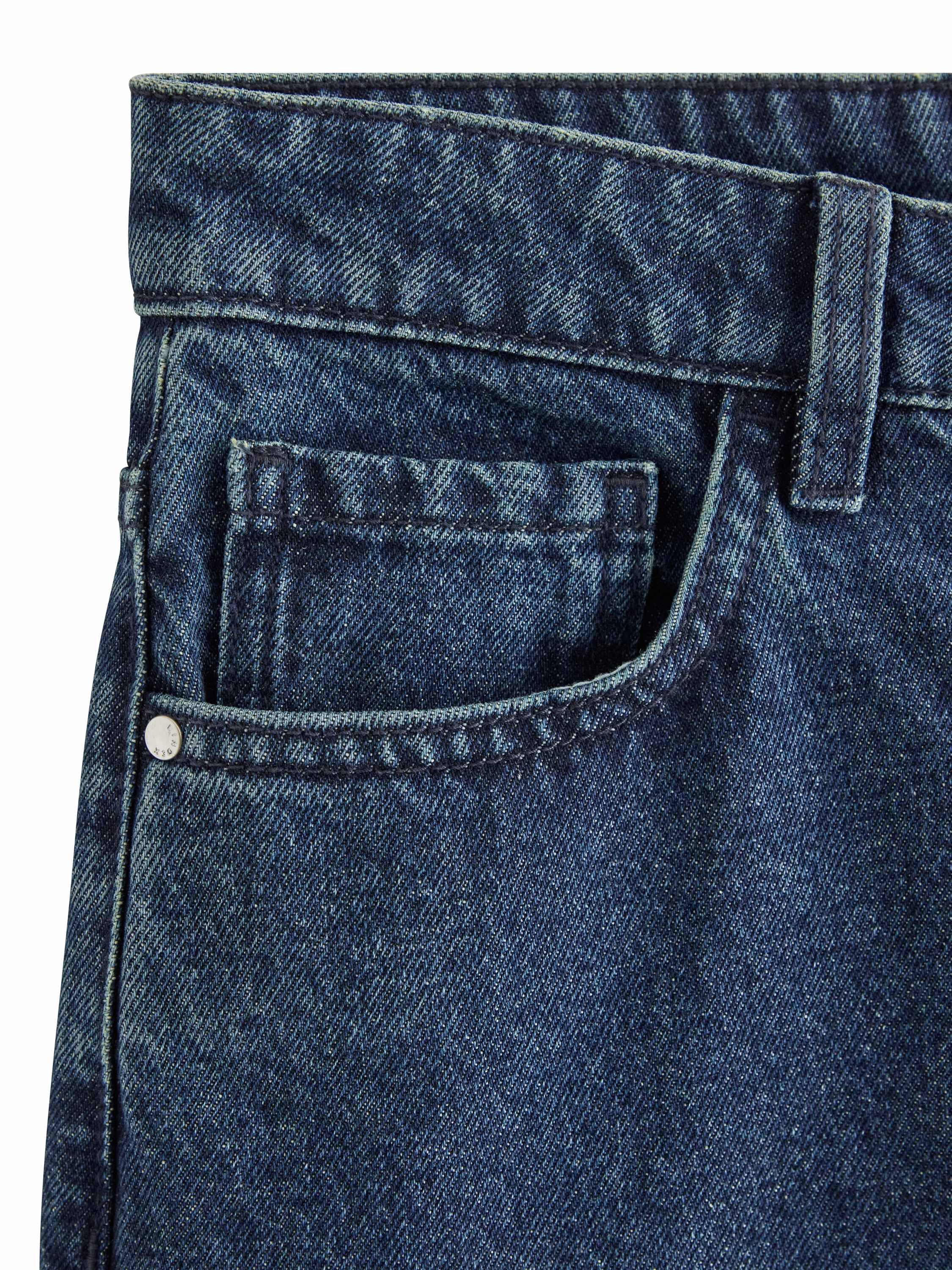 BARREL jeans med ankell&auml;ngd