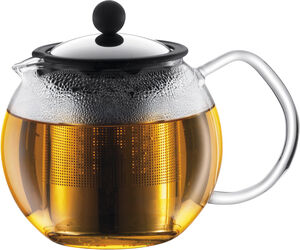 Tepresse med filter i rustfritt stål, 0,5 l, 17 oz