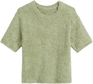 Pullover, shortsleeve, round neck