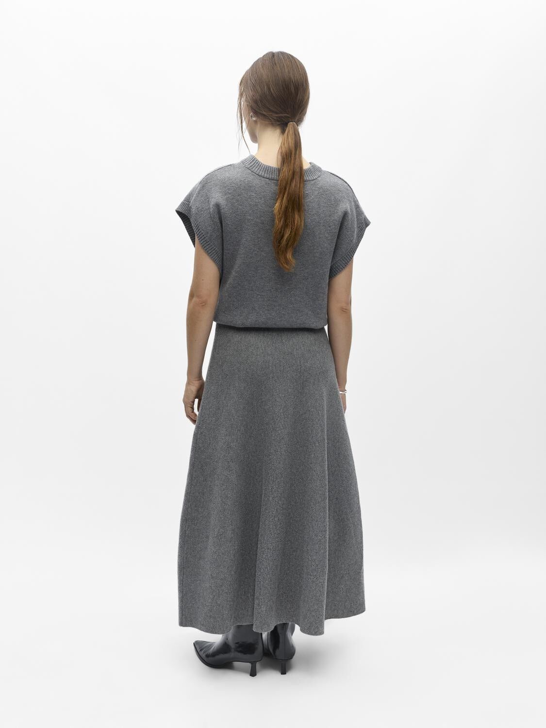 Objitone Hw  Knit Ankle Skirt 147
