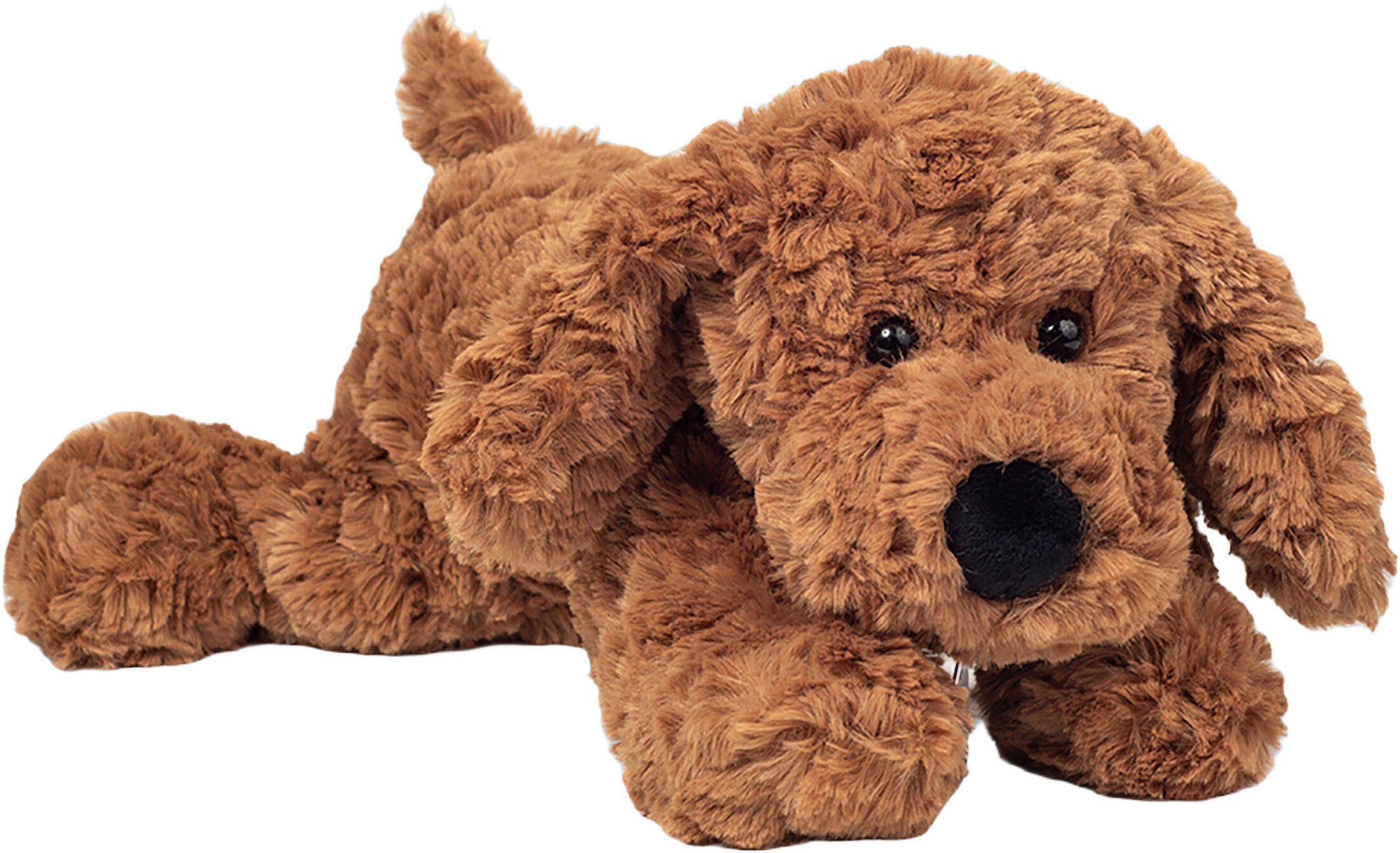 Teddy Hermann - Liggende hund brun 30 cm