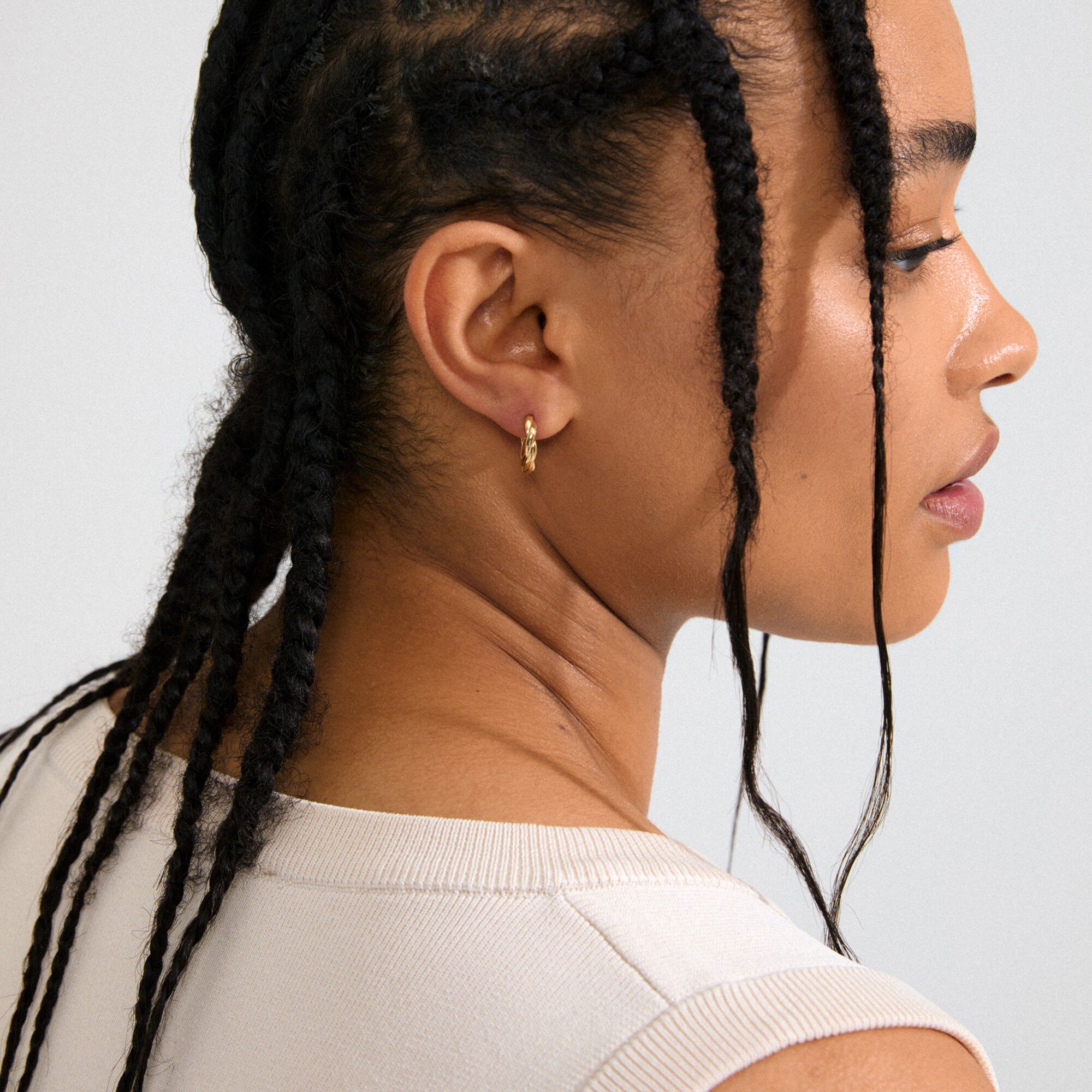 DECLAN earrings gold-plated