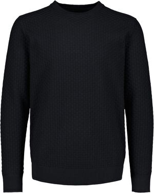 Structure o-neck knit L/S
