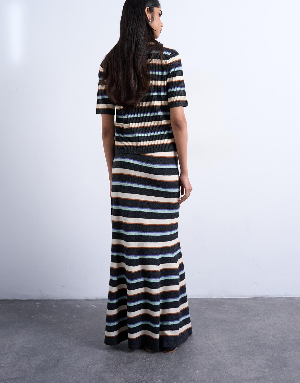 Tsrebecca Nw Knitted Maxi Skirt