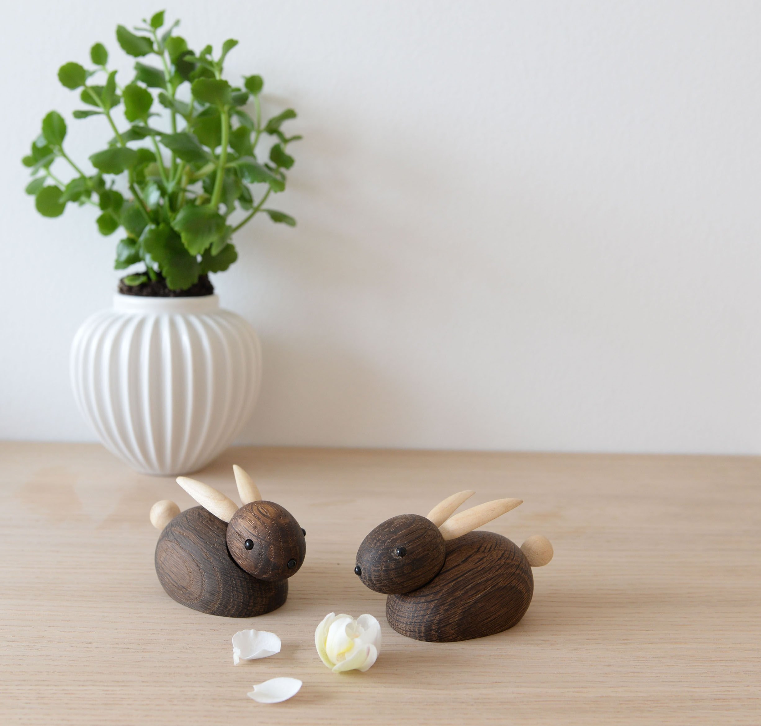 Skj&oslash;de kanin r&oslash;get eg