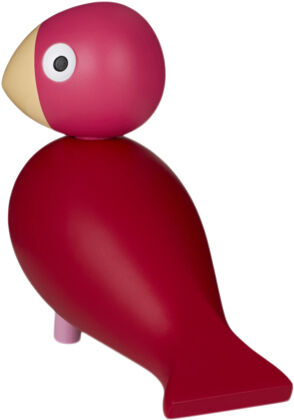 Year Bird Flora 2024 H12. 5 cm pink