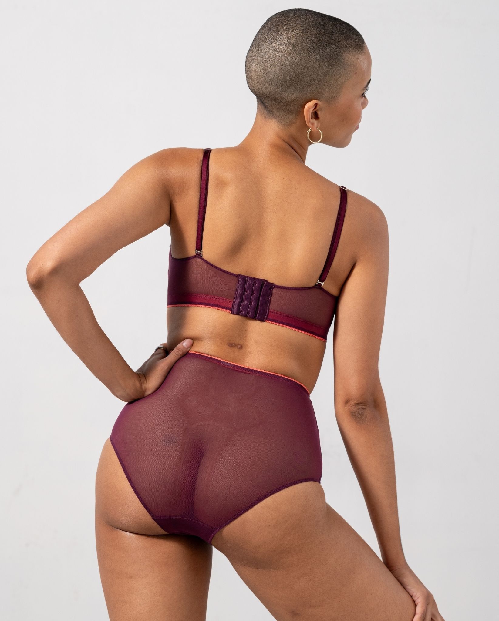 Mesh Highwaist Briefs