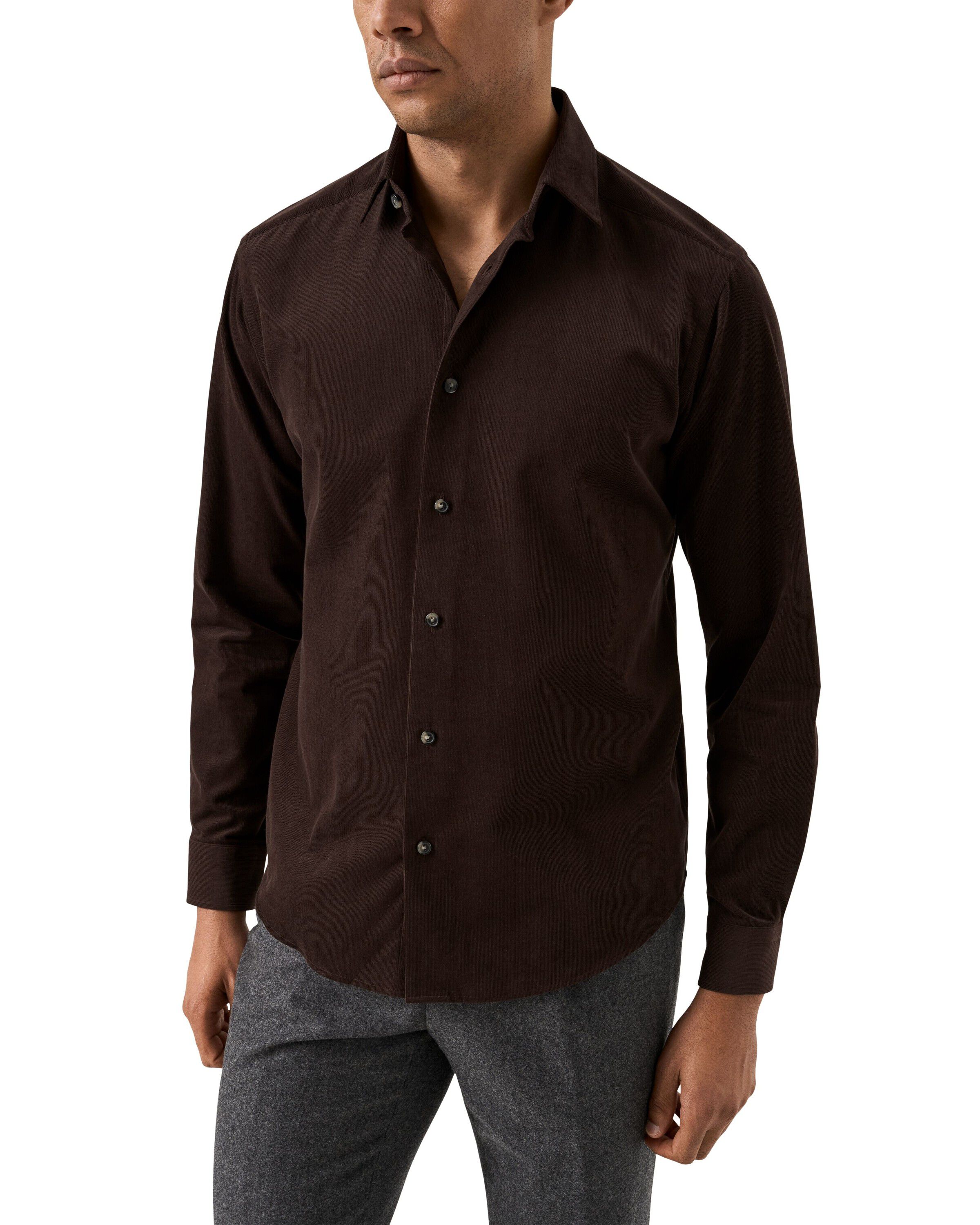 Casual Fit Corduroy Shirt